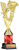 Hockey Trophy — 10.5 inches, Red