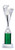 TTP92SGNB — 11 inches, Silver / White, Green