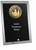 Matrix Series Bowling Glass Plaque — Gold.
