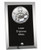 Matrix Series Swimming Glass Plaque — Silver.