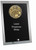 Matrix Series Swimming Glass Plaque — Gold.