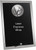 Matrix Series Motorsports Glass Plaque — Silver.