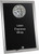 Matrix Series BMX Glass Plaque — Silver.