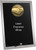 Matrix Series Handshake Glass Plaque — Gold.