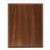 Solid Walnut Plaque with Classic Step Edge — range example.
