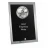Matrix Series Baseball / Softball Glass Plaque — Silver.