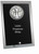 Matrix Series Chess Glass Plaque — Silver.