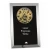 Matrix Series Music Glass Plaque — Gold.