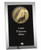 Matrix Series Horse Glass Plaque — Gold.