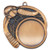 Sport Logo Ball Hockey Insert Holder Medal - Antique Bronze