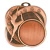 Sport Logo Dance Insert Holder Medal - Antique Bronze