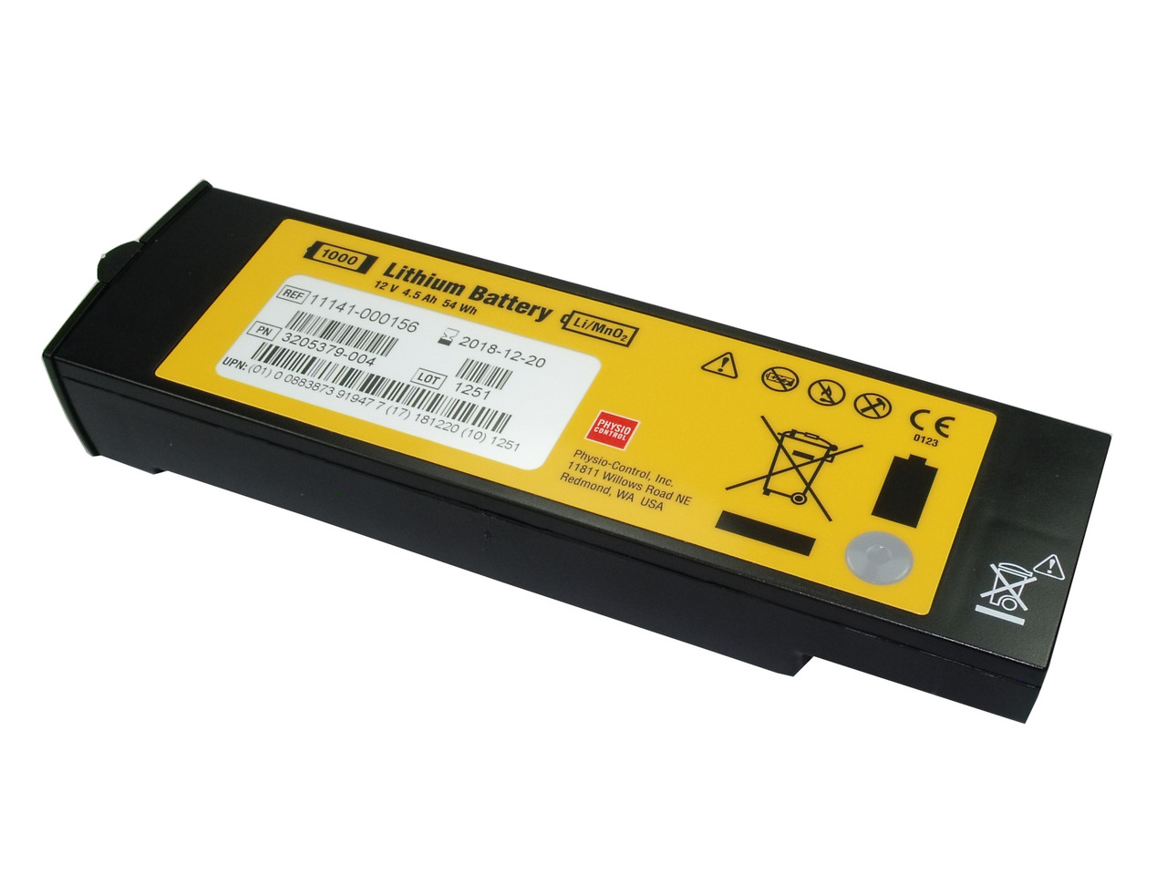 LifePak 1000 AED Battery (11141-000100)
