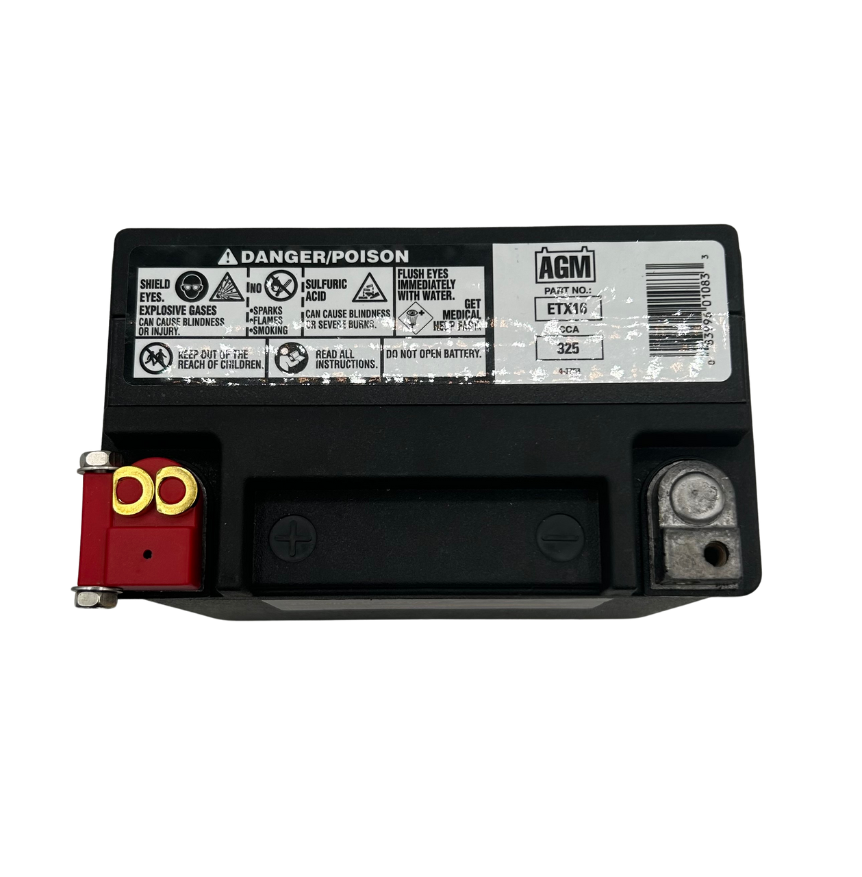DEKA ETX-16 SPORTS POWER AGM 12V Battery DEKA ETX-16 SPORTS POWER AGM 12V Battery
