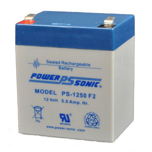 Power Sonic PS-1250F2 Battery - 12V 5AH