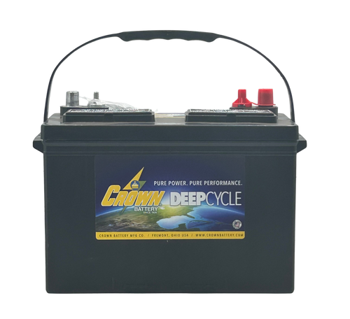 27HDMC Crown 12V Deep Cycle Marine Battery