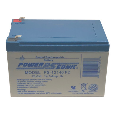 Power Sonic PS-12140F2 Battery - 12V 14AH