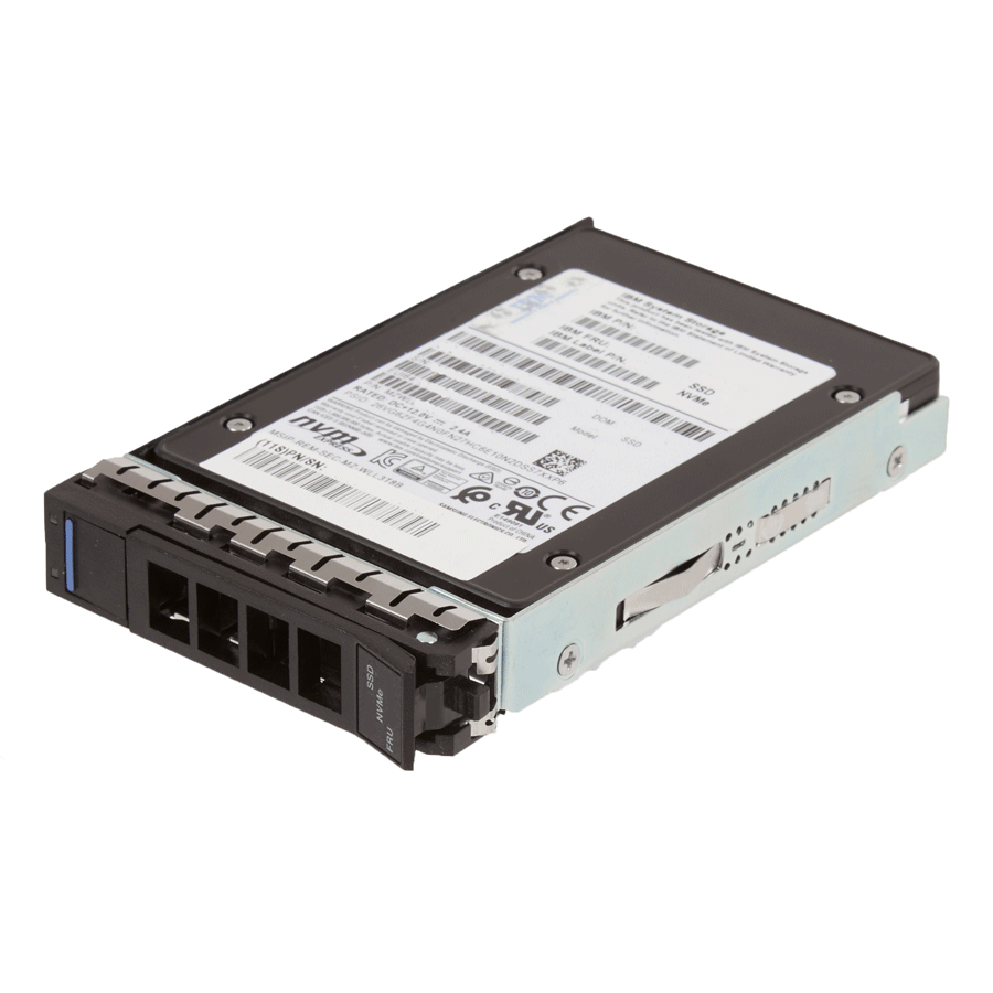 IBM AGT4 7.68TB NVMe Flash Drive front view