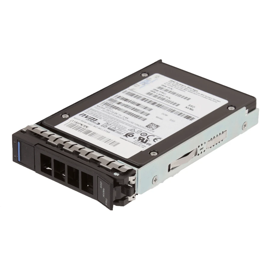 IBM 2076-ADT3 3.84TB 2.5In NVMe Flash Drive front view
