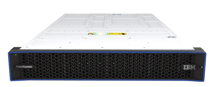 IBM 5078-A40 FlashSystem 9600 1689TB NVMe control enclosure front view with 32 drive bays and node canisters