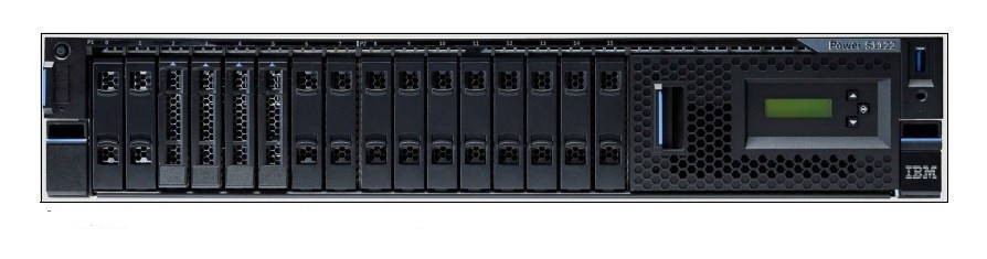 IBM Power S1122 9824-22A 8-Core Power11 Server Front View
