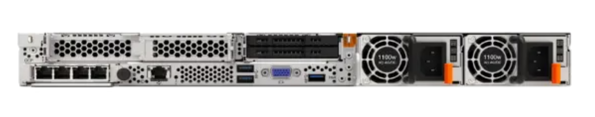 Lenovo ThinkSystem SR645 V3 128-Core 1U Server rear