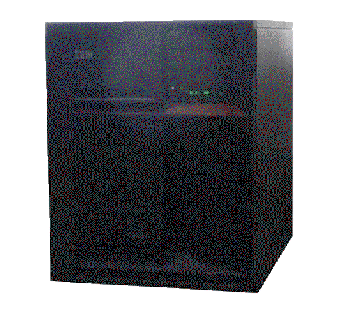 IBM iSeries AS/400 9406 Model 820 server front view