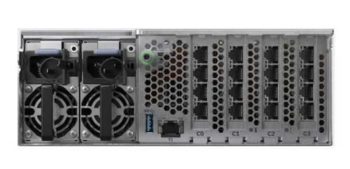 IBM Power10 s1012 9028-21B Server rear view