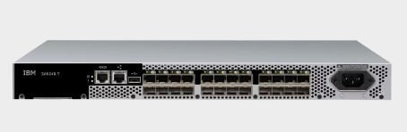 IBM 8969-P24 Storage Networking SAN24B-7 front view