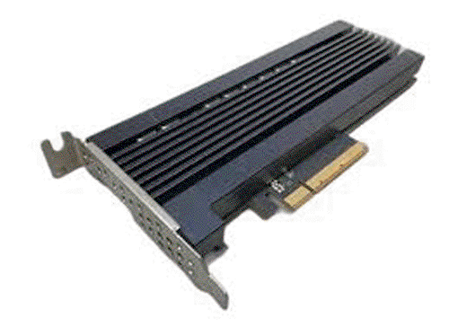 IBM EC7K PCIe4 1.6TB NVMe Flash Adapter x8 FRONT VIEW