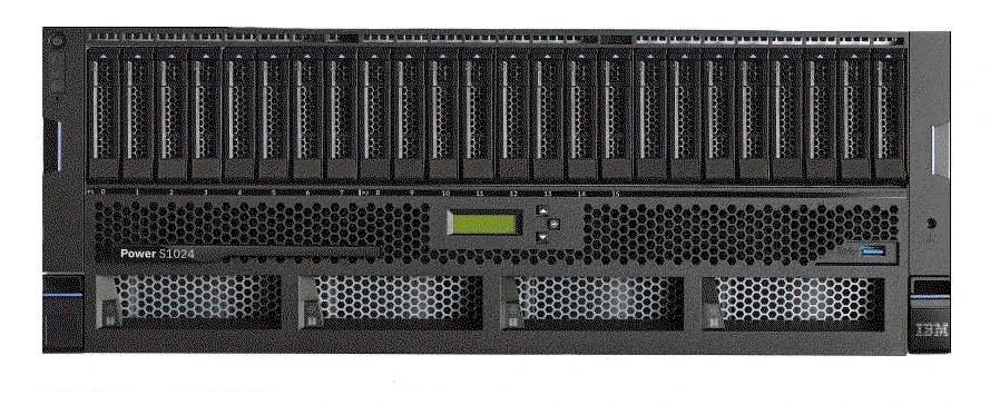 IBM Power S1024 9105-42A 4U Power10 iSeries server