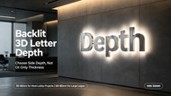 What Depth of 3D Letters Works Best For Backlit Signs | Practical Guide