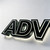 LED halo lit stainless steel sign, illuminated channel letter