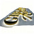 Combined backlit stainless steel letter set