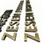 Close up of brushed stainless steel texture for metal letters 3D dimensional