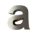 Custom metal 3D letter logo