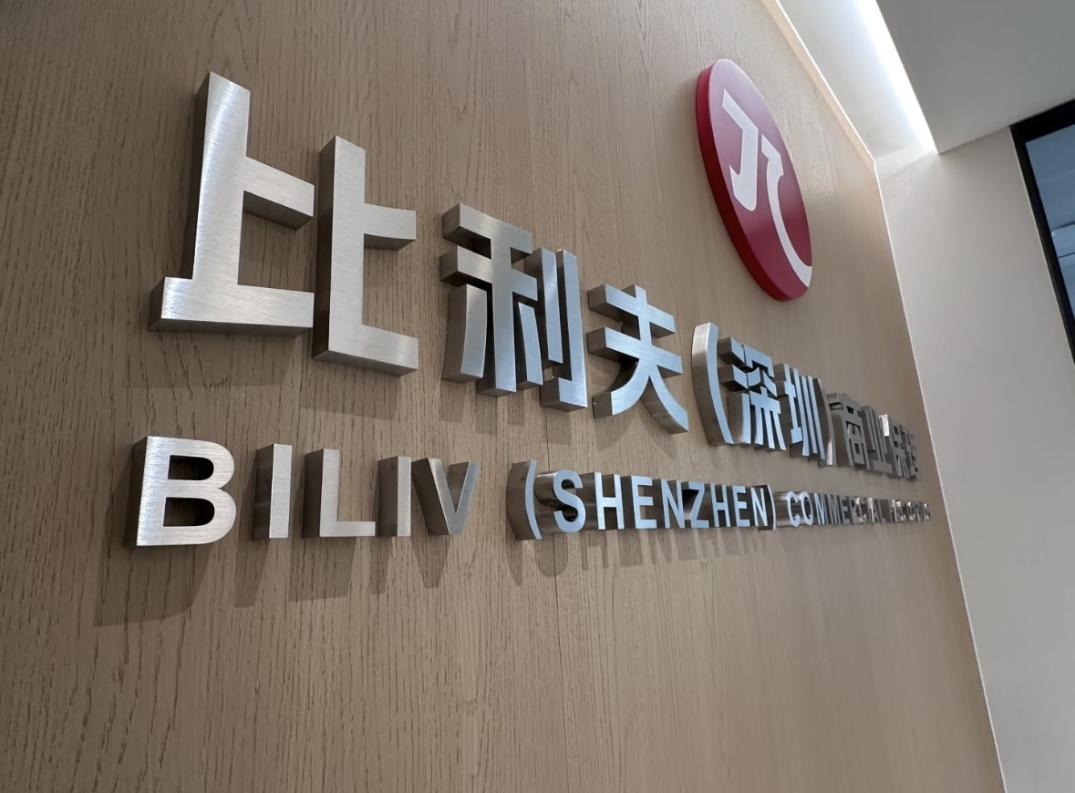  Custom stainless steel company wall logo letters