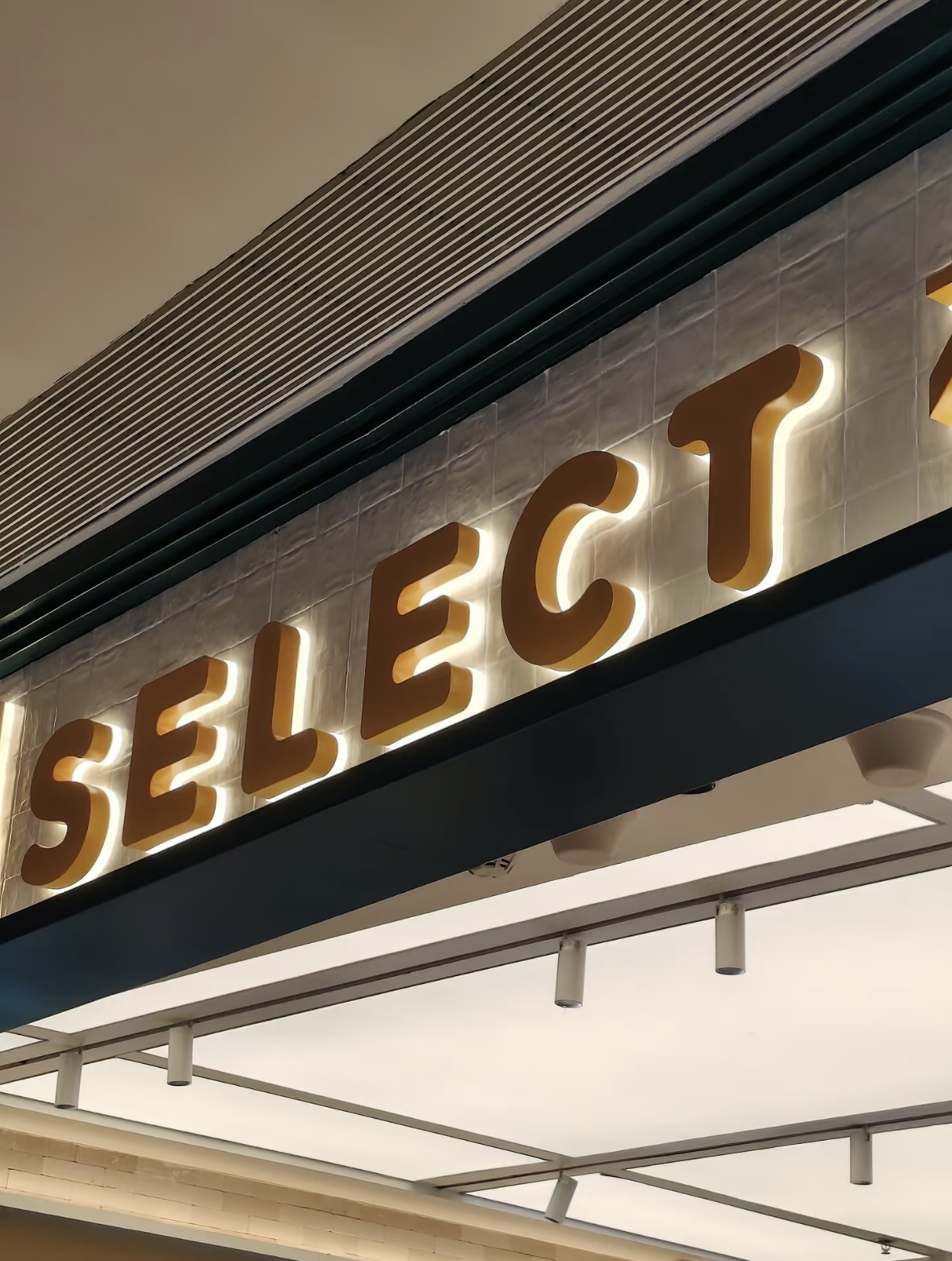 Custom Metal Channel Letters - Finished Installation on Wall