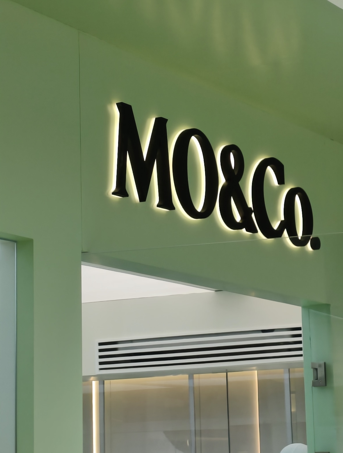 Custom Metal Channel Letters - Finished Installation on Wall