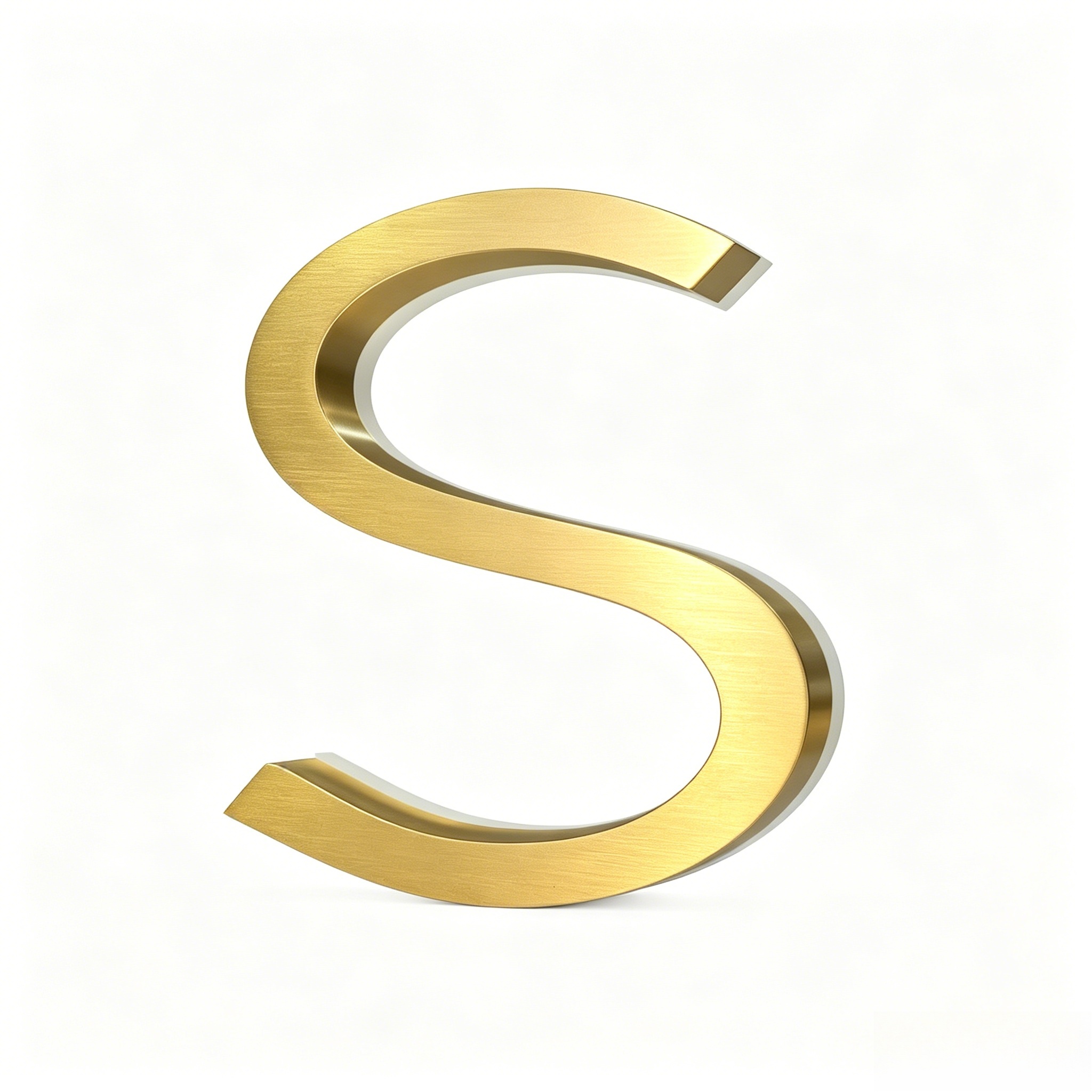Stainless steel 3D metal letters, custom company wall logo