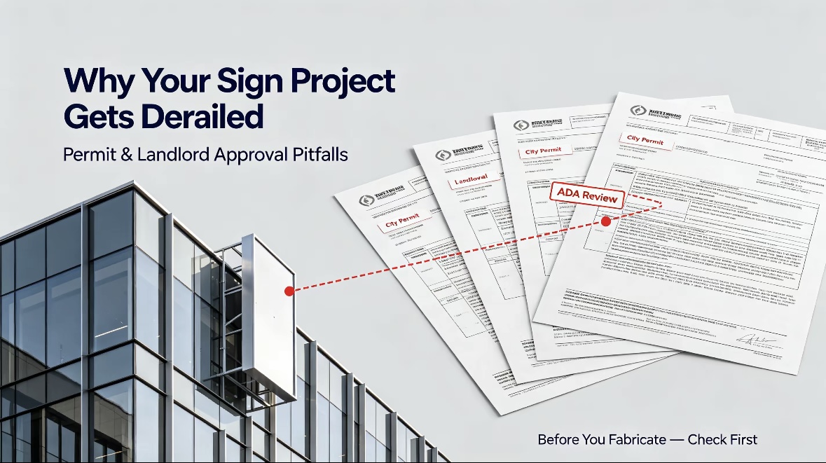 Why Your Sign Project Gets Derailed: Permit & Landlord Approval ...