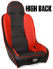 Polaris High Back – Red Seat