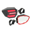 Pro Armor Side View Mirrors - 2" Clamp - Red