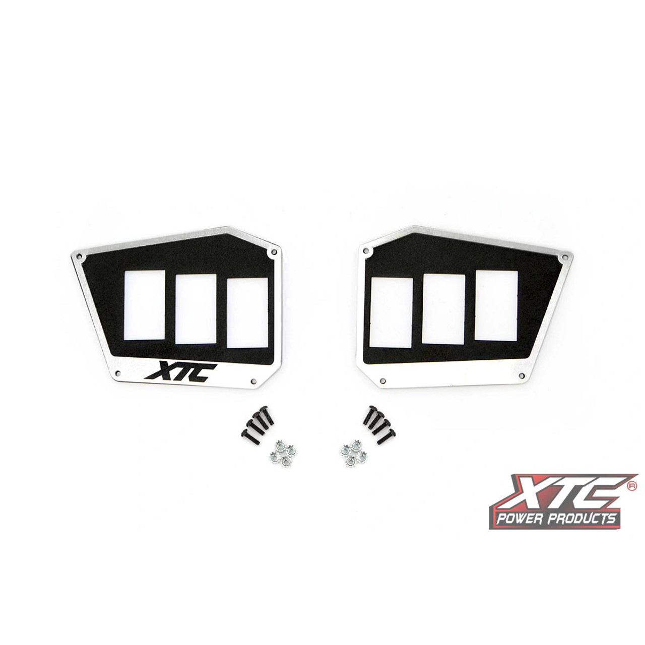 2016+ RZR 6 Switch Dash Mounting Plates for Digital Instrument Cluster RZR