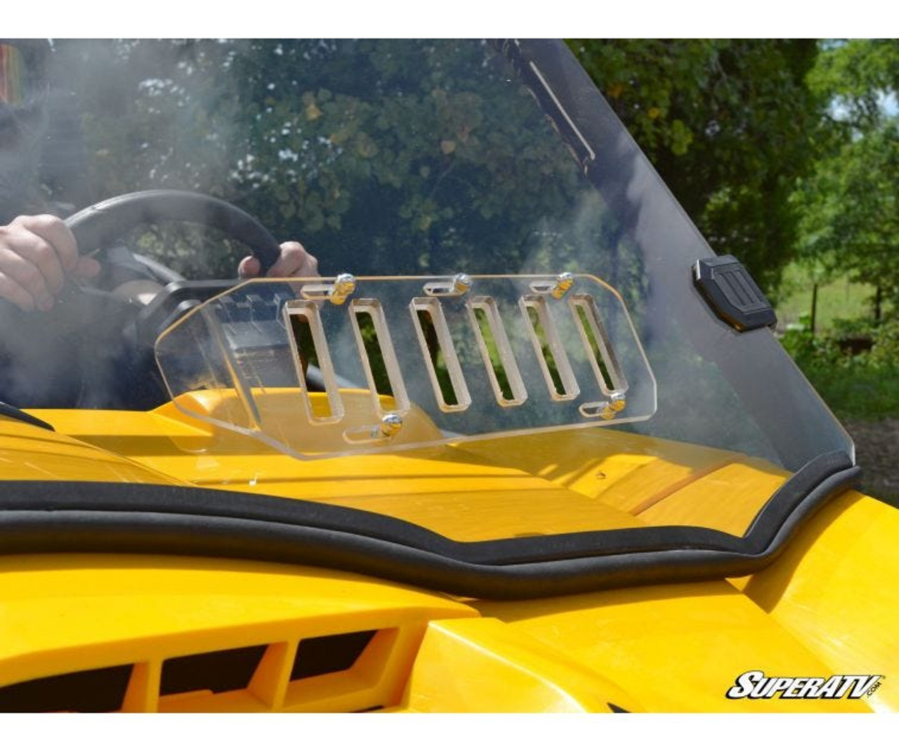 Can-Am Commander Scratch Resistant Vented Full Windshield