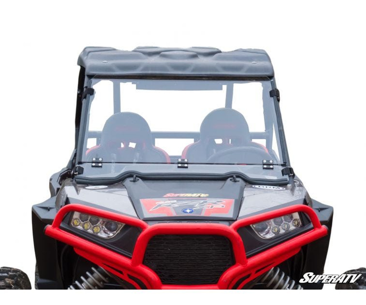Polaris RZR 900 Scratch Resistant Flip Down Windshield