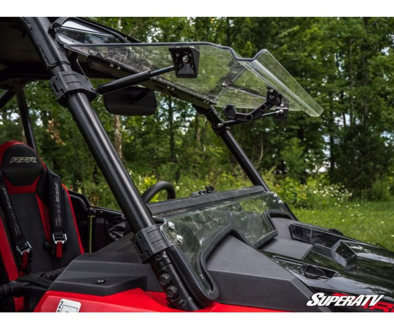 Polaris RZR XP Turbo S Scratch Resistant Flip Windshield