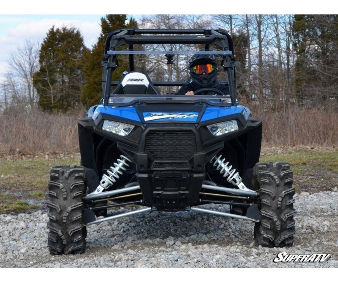 Polaris RZR 900 Scratch Resistant Flip Windshield