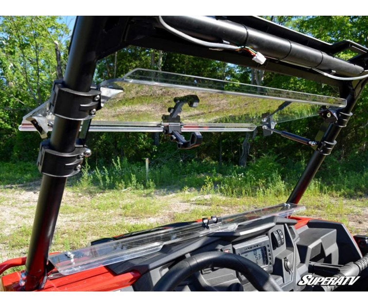 Polaris RZR S 1000 Scratch Resistant Flip Windshield
