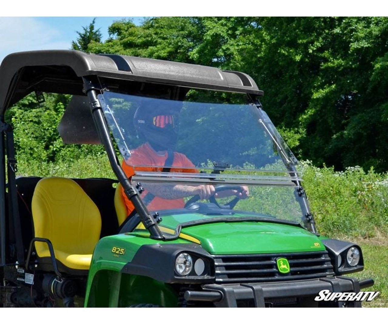 John Deere Gator Scratch Resistant Flip Windshield