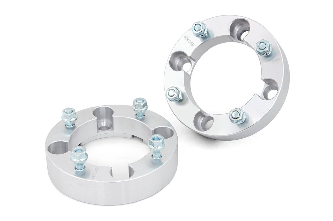 Rough Country 1.5-Inch Can-Am Wheel Spacers | Pair (Defender, Commander, Maverick | 4/137mm)